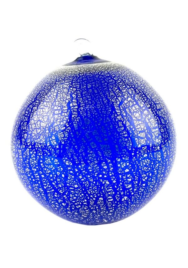 Regen - Blue Murano Glass Xmas Ball