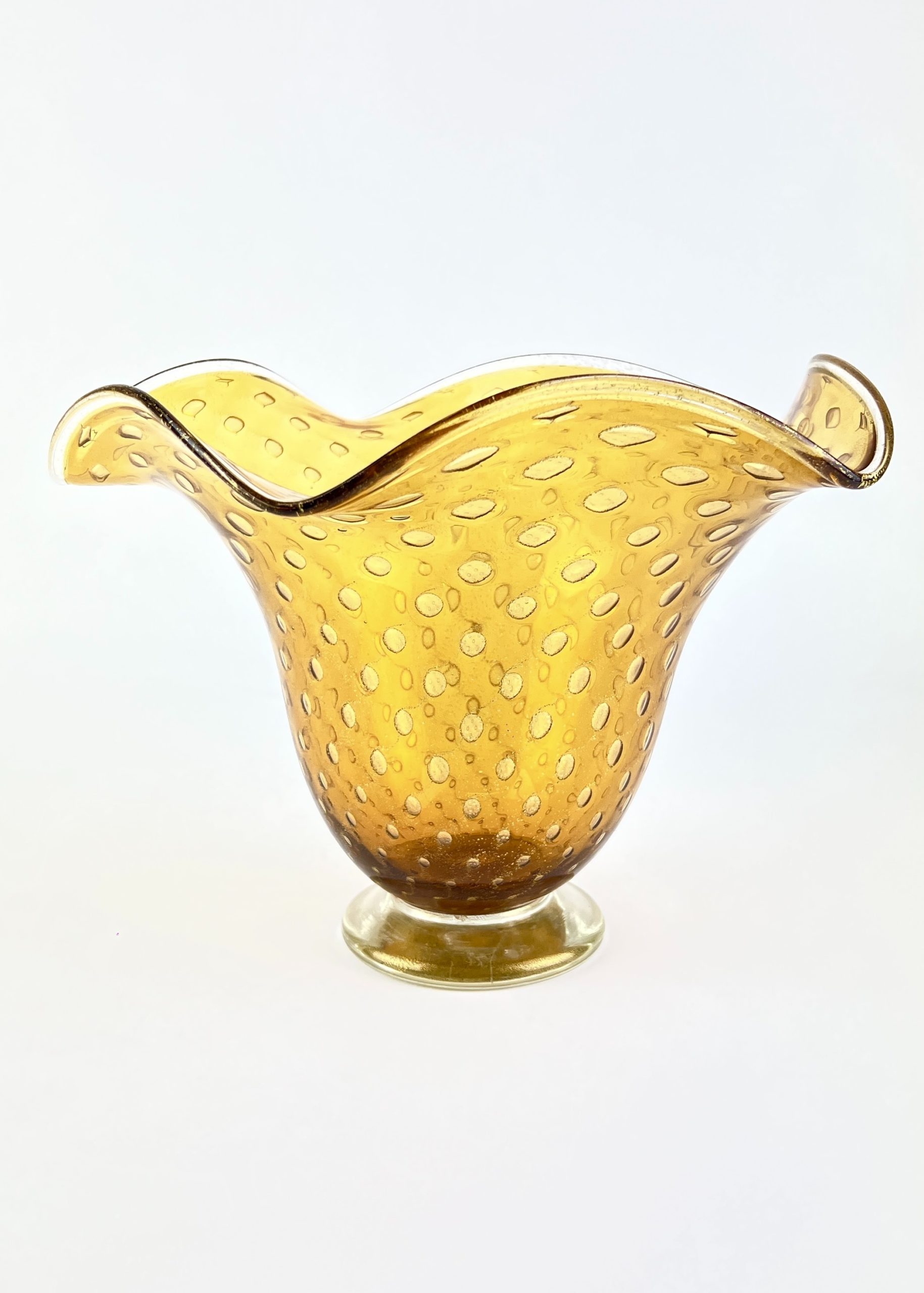 MURANO GOLD 24K HAND DECORATED ムラノ 灰皿 MURANO GOLD 24K HAND DECORATED ムラノ 灰皿
