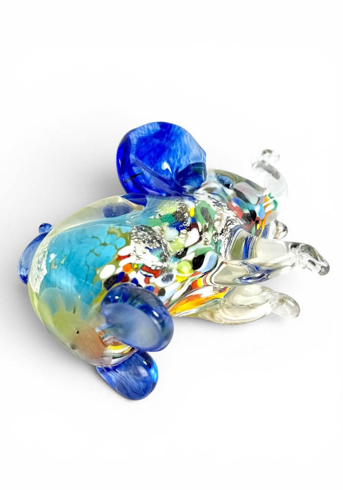 Collection Aida Sommerso - Murano Glass Animal Elephant - Made