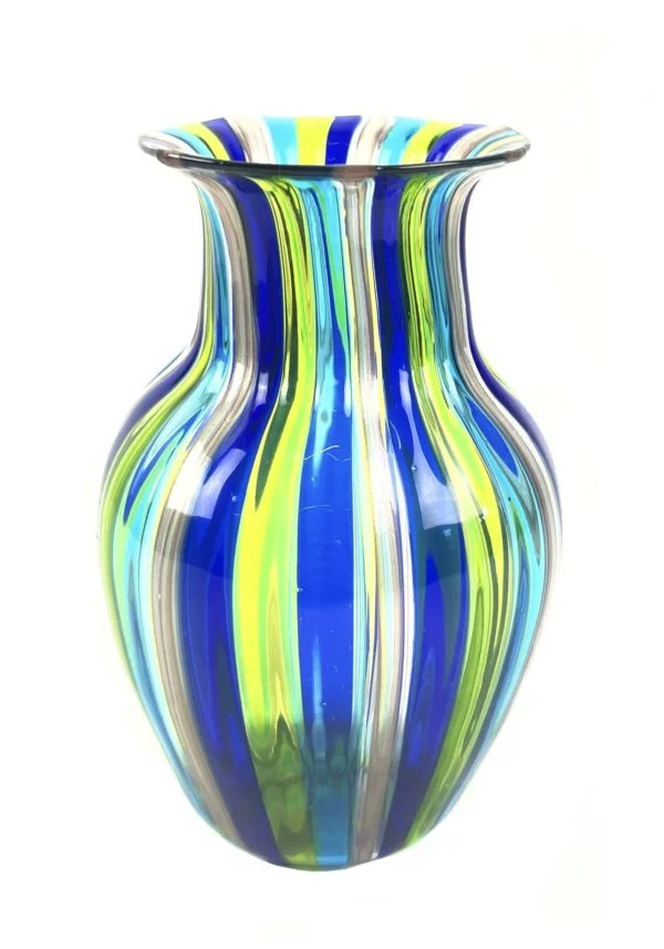 Dissette - Multicolored Murano Glass Vase "Tetris"