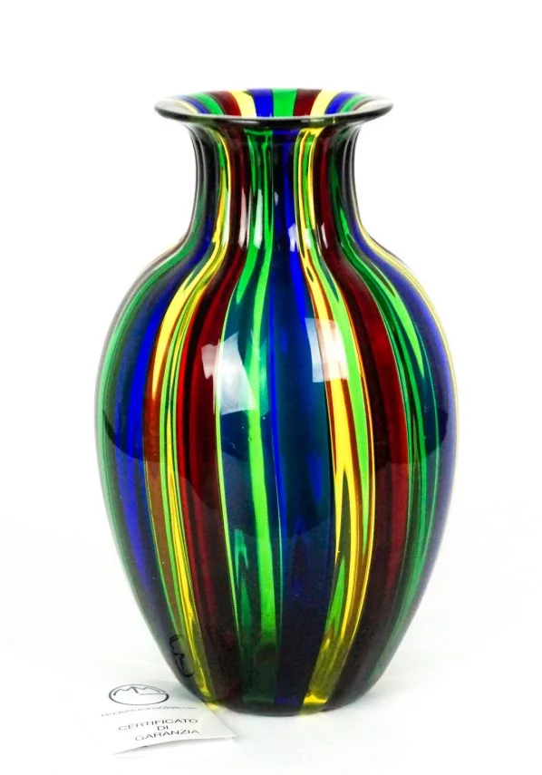 Oyes - Murano Glass Vase Multicolour