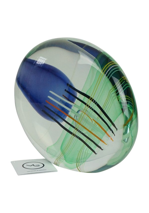 Rewis - Murano Sculpture Jellyfish Abstract
