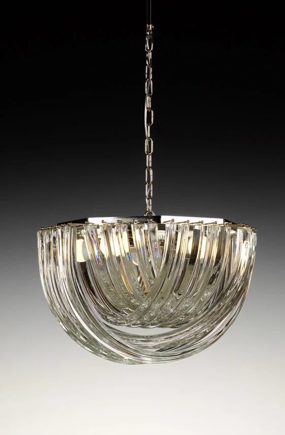 Barena - Made Murano Glass Chandelier Curve