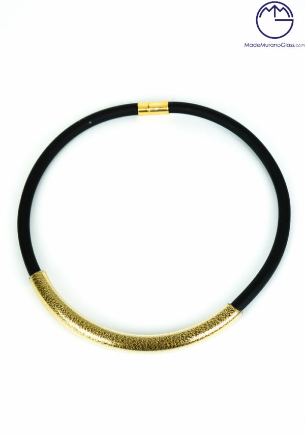 Gae - Necklace Gold Wire - Made Murano Glass