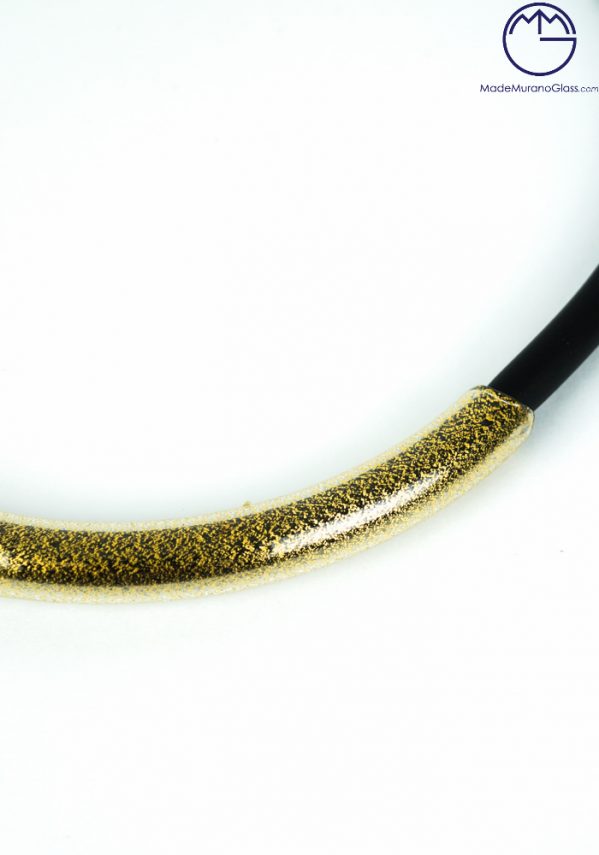 Gae - Necklace Gold Wire - Made Murano Glass