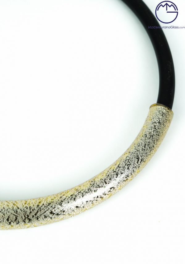 Gae Silver - Necklace Silver Wire - Made Murano Glass