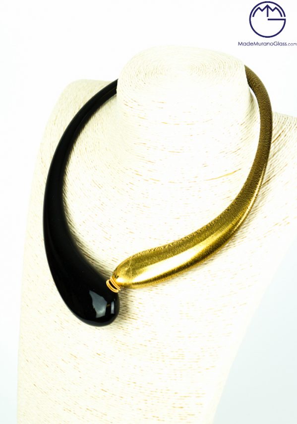 Madame Bovary - Venetian Glass Jewelry Gold Leaf