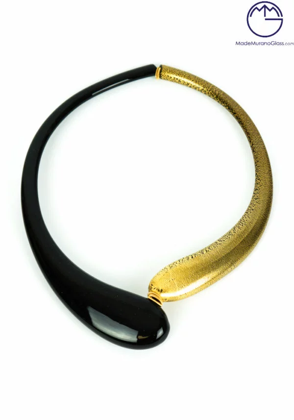 Madame Bovary - Venetian Glass Jewelry Gold Leaf