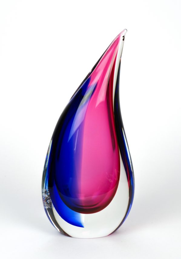 Sofia - Sommerso Vase - Made Murano Glass