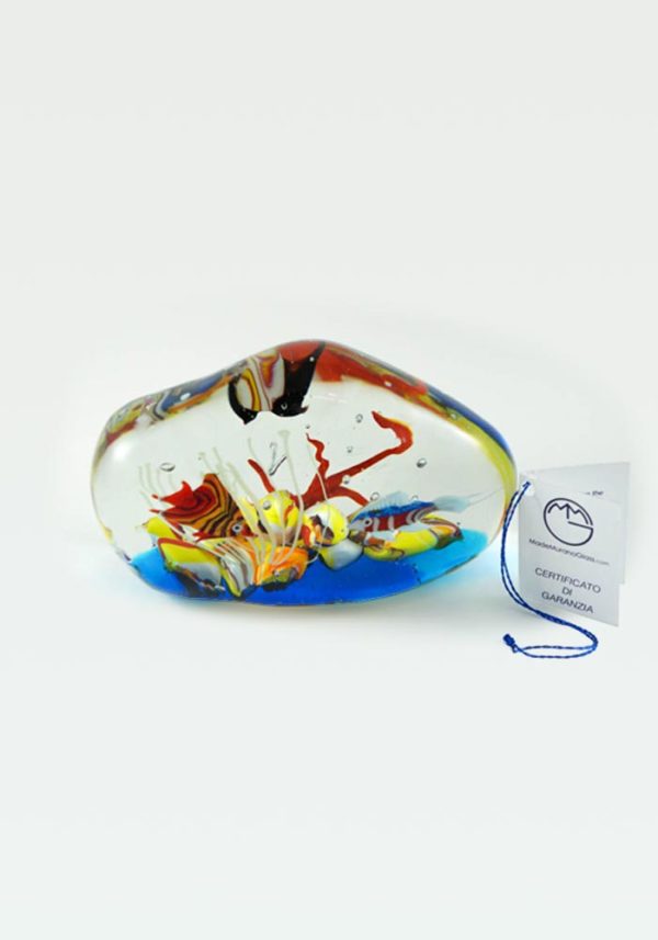 Murano Glass Aquarium Rock - Murano Art
