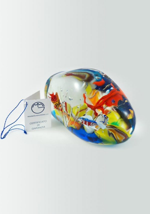 Murano Glass Aquarium Rock - Murano Art