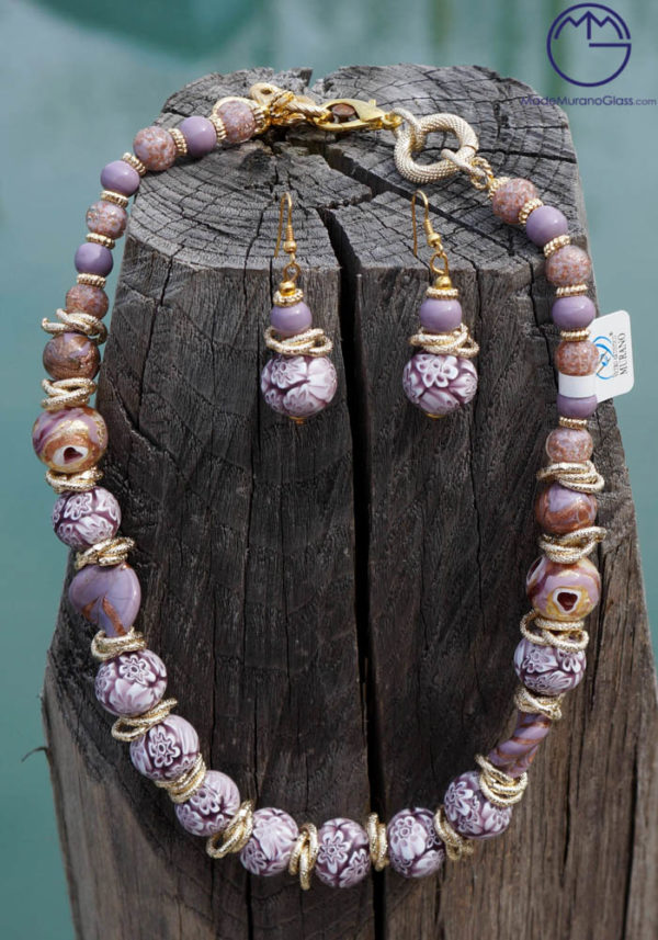 Necklace And Earrings - Venetian Jewellery