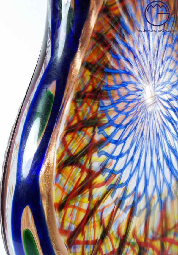 Robert - Exclusive Venetian Glass Vase Engraved