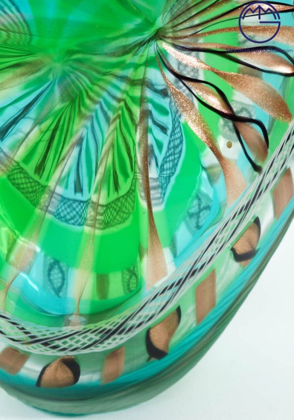 Libertyd - Murano Glass Bowl Engraved