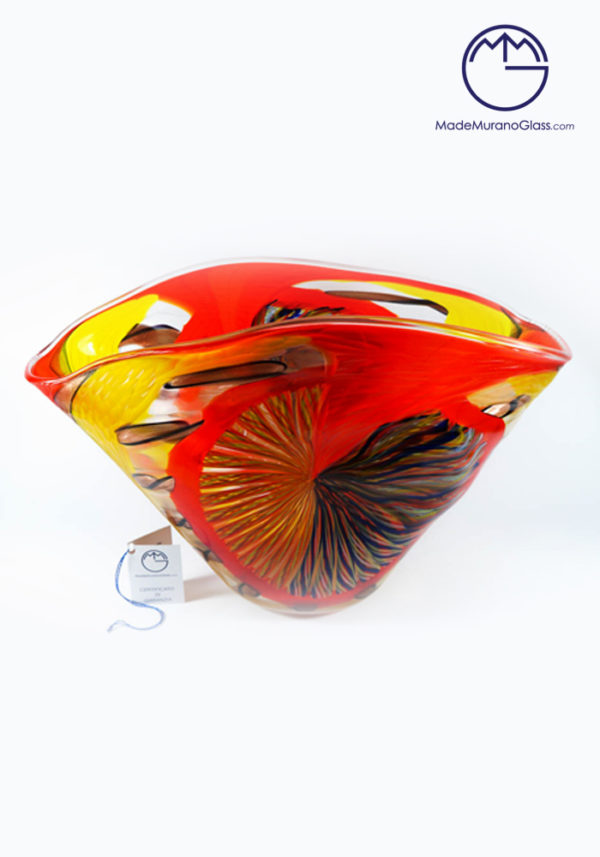 Sophia - Murano Glass Bowl Engraved
