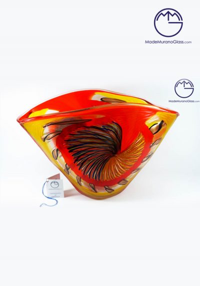 Sophia - Murano Glass Bowl Engraved