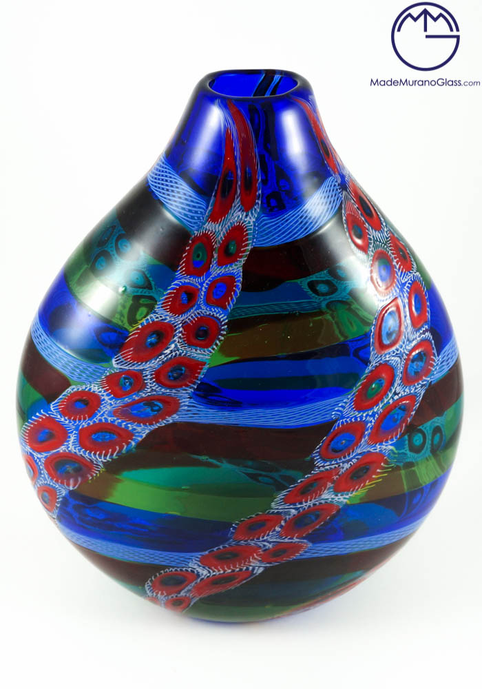 Adriatic - Exclusive Venetian Glas Vase With Murrine