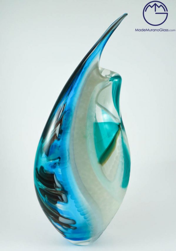 Muriel - Exclusive Murano Glass Vase Engraved