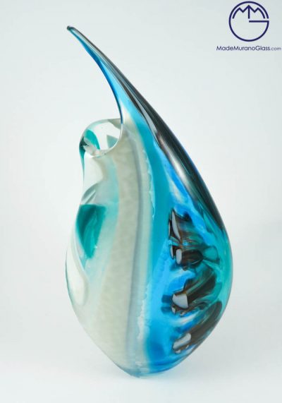 Muriel - Exclusive Murano Glass Vase Engraved