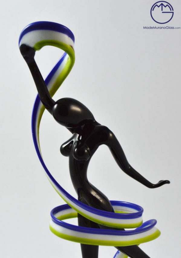 Figurine Gymnast With Tape - Murano Collection