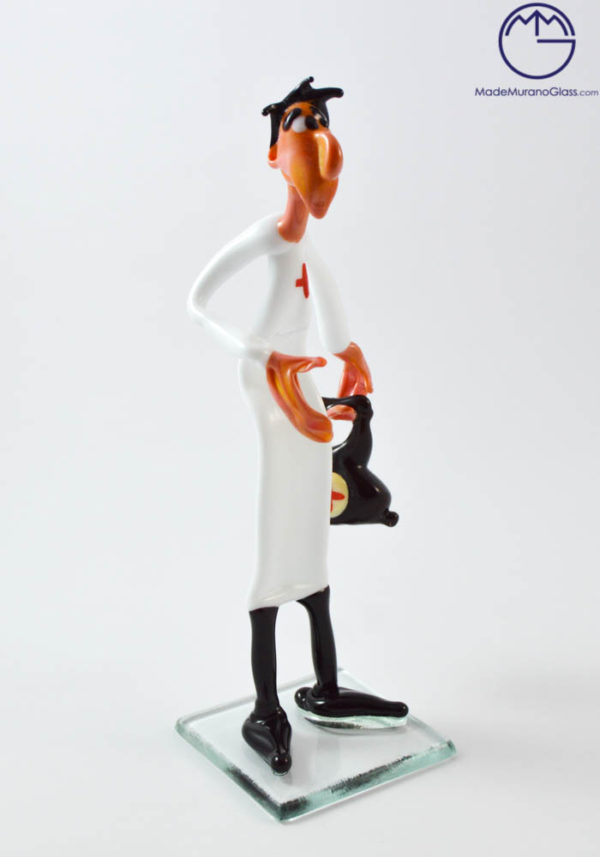 Murano Glass Figurines - Doctor - Venetian Glass
