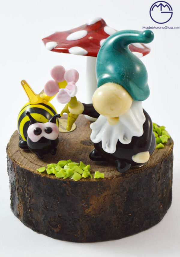 Murano Glass Figurines - Collection Gnomes - Venetian Glass