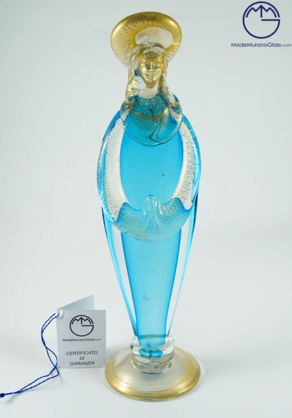 Venetian Glass “VIRGIN Mary“ - Murano Art Glass