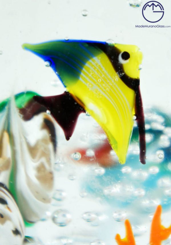 Murano Glass Aquarium Egg - Murano Collection