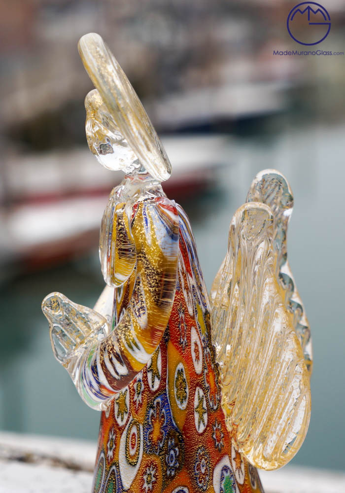 Angel With Murrina And Gold 24 Carats