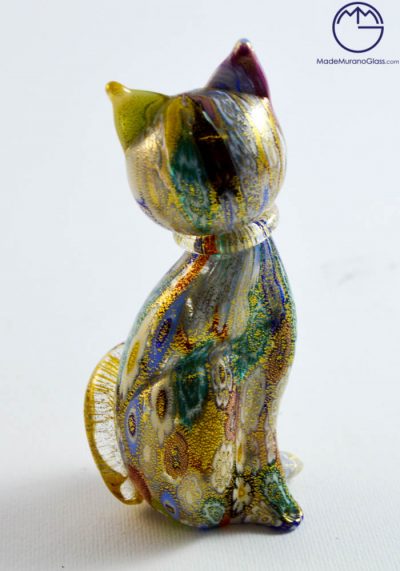 Art Blown Glass Murano Figurine Glass Figurine Hippopotamus #1