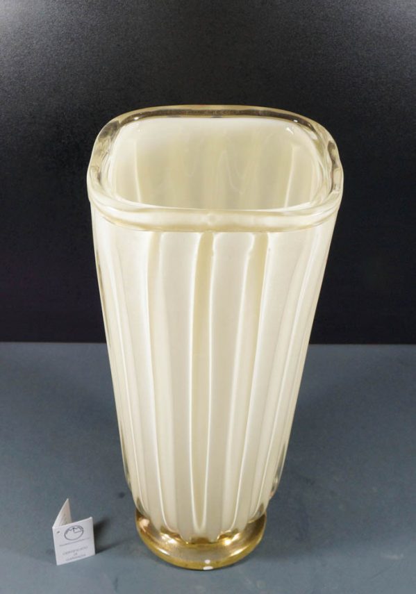 Montana - White Vase White And Gold 24 Carats