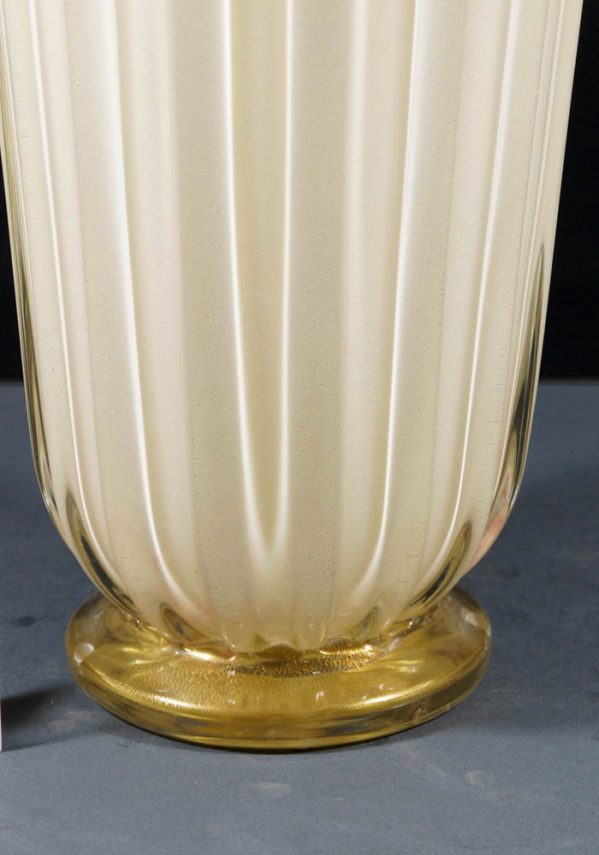 Montana - White Vase White And Gold 24 Carats