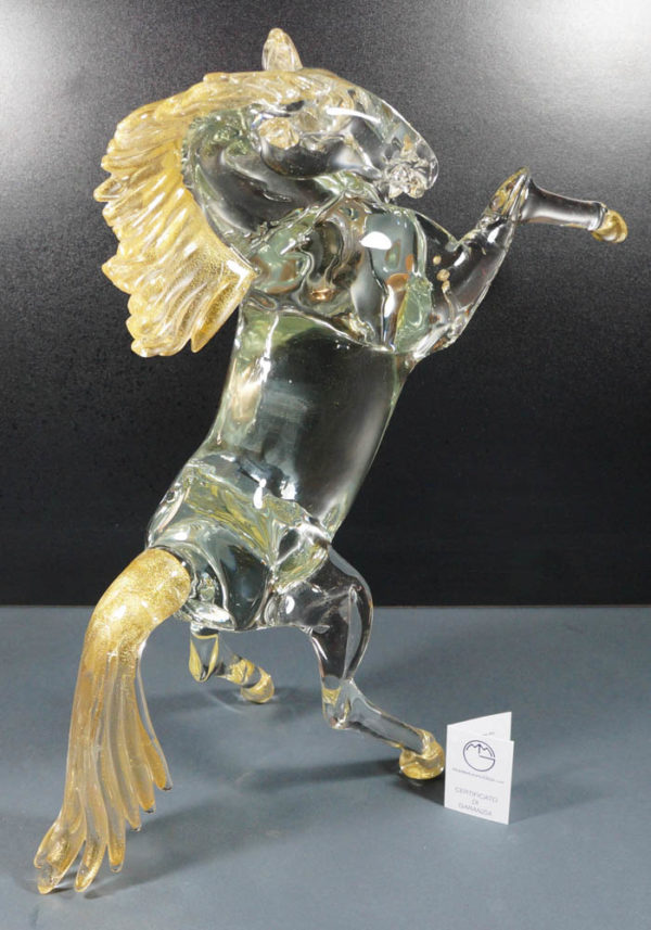 Murano Glass Animals - Horse - Venetian Glass