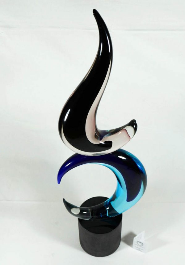 Victoria - Murano Glass Abstract Sculpture - Murano Art Glass