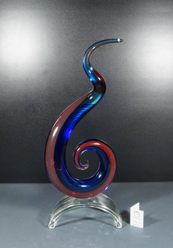 Murano Glass Abstract Sculpture - Alberto Donà Master