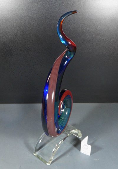 Murano Glass Abstract Sculpture - Alberto Donà Master