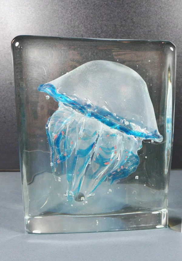 Murano Glass Aquarium Jellyfish - Venetian Glass