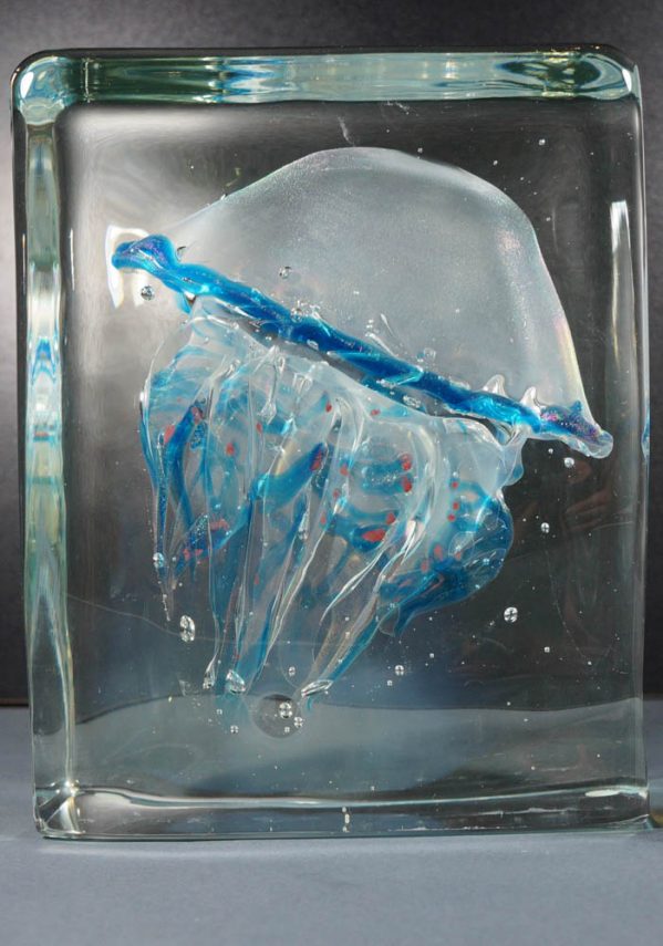 Murano Glass Aquarium Jellyfish - Venetian Glass