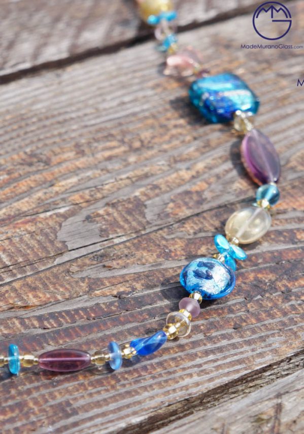 Bristol - Necklace And Earrings In Murano Glass - Venetian Glass Jewellery