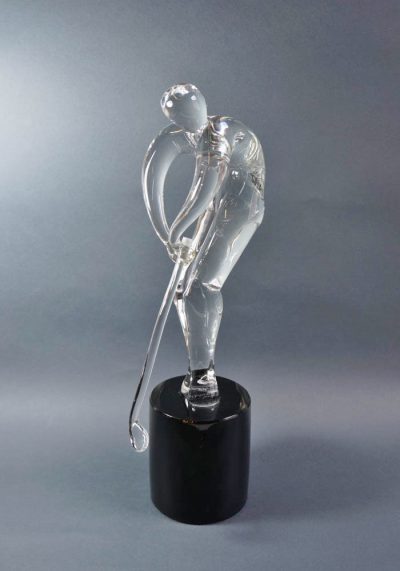 Murano Glass Figurines – Golfer – Anatrà Renato Master