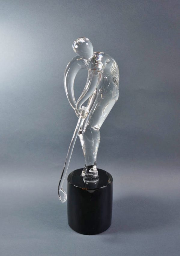 Murano Glass Figurines - Golfer - Anatrà Renato Master