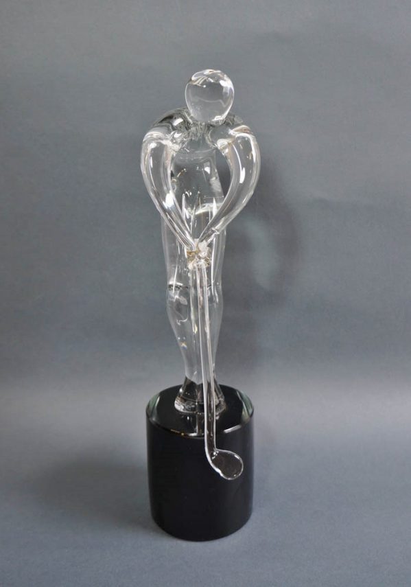 Murano Glass Figurines - Golfer - Anatrà Renato Master