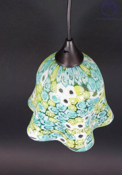 Illinois - Venetian Glass Lamps With Murrina Millefiori - Murano Glass