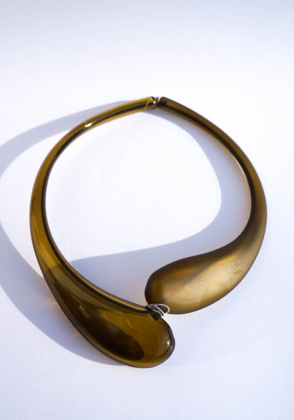 Erica - Murano Glass Jewelry - Pendant In Venetian Blown Glass