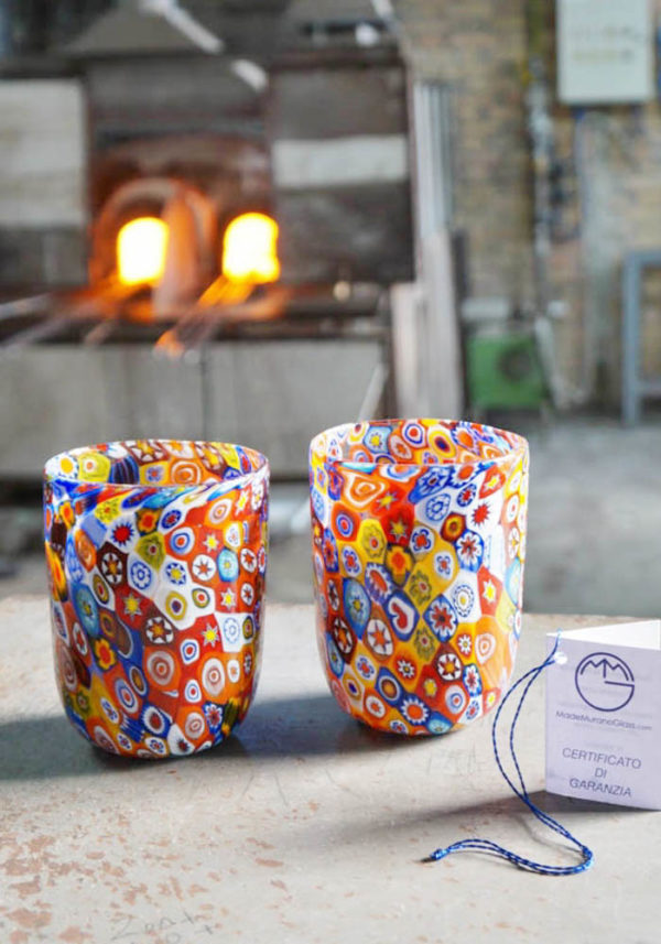 Buy Online Millefiori Glass - Made Murano Glass