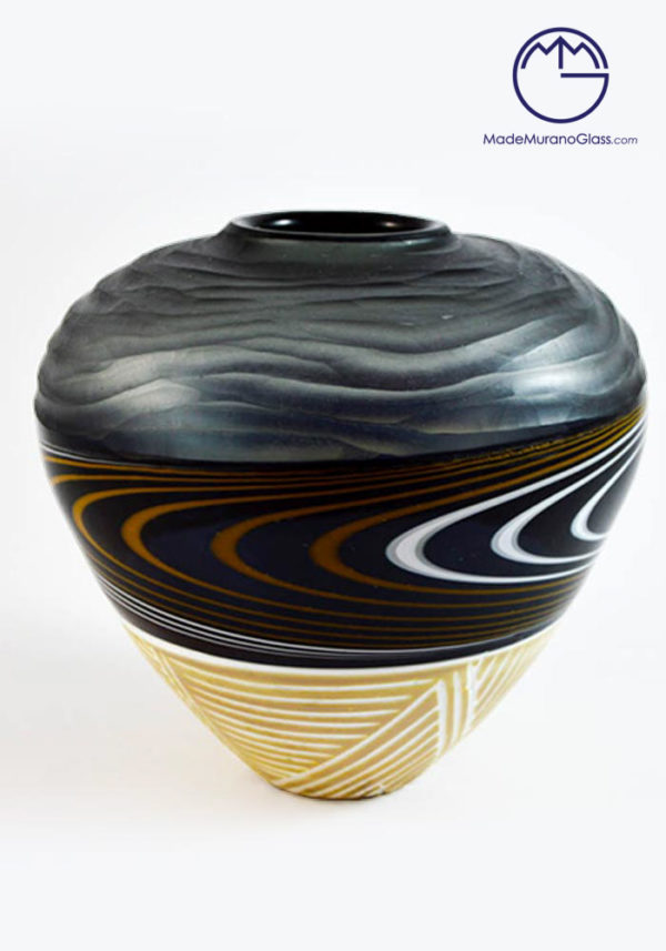 African Vase Engraved