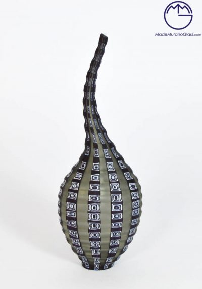 Massachusetts – Venetian Glass Vase “Mignon” With Murrina