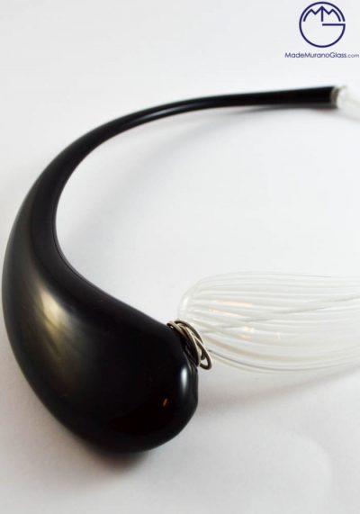 Arizona - Glass Jewellery - Pendant With Filigrana In Murano Glass