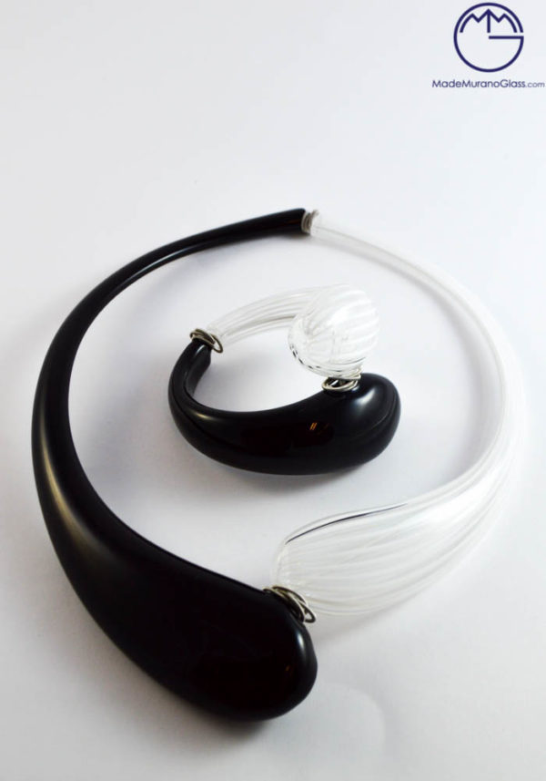 Leeds - Necklace And Bracelet In Murano Glass - Venetian Glass Jewellery