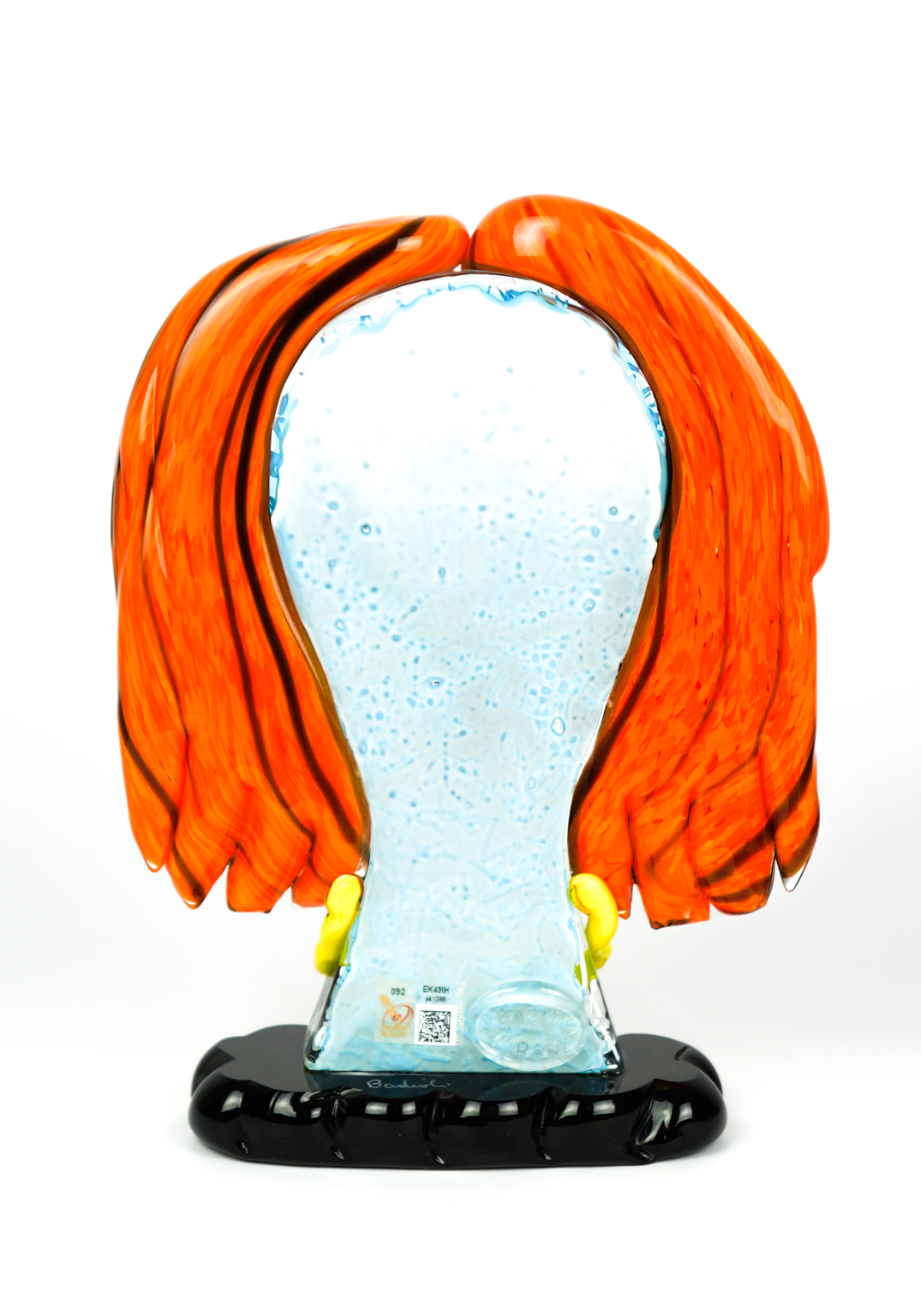 Sally Tribute To Pablo Picasso - Pop Art Glass Sculpture